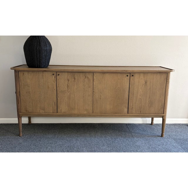 Wood Franny Sideboard by Amber Lewis X Four Hands For Sale - Image 7 of 8