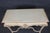 French Louis XV Style Distressed Painted Console Table For Sale - Image 3 of 14