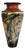 Floor Vase in Faience by Peter Brandes, 1940s For Sale