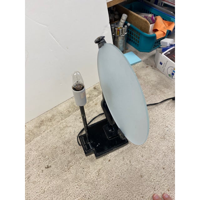 Vintage Art Deco Moon Lady Lamp For Sale - Image 11 of 11
