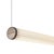 Contemporary Ypsilon C-Shaped Glass Suspension Lamp by Lorenza Bozzoli For Sale - Image 3 of 5