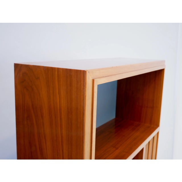 Swedish Modern Sideboard with Relief Front, 1940s For Sale - Image 6 of 11