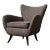 1960s Ernst Schwadron Sculptural Armchair For Sale