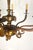 Metal Vintage 8 Light Art Nouveau Style Chandelier For Sale - Image 7 of 8