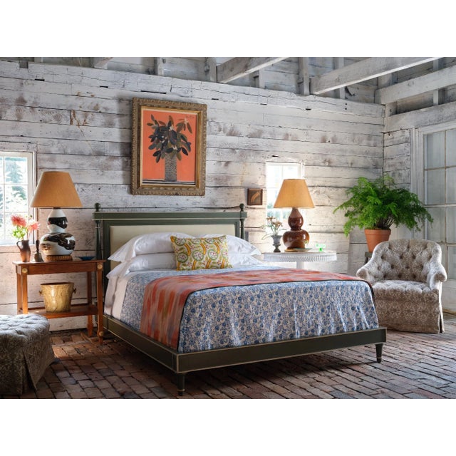 Bunny Williams Home Kaemon King Coverlet (92x108) For Sale - Image 9 of 9