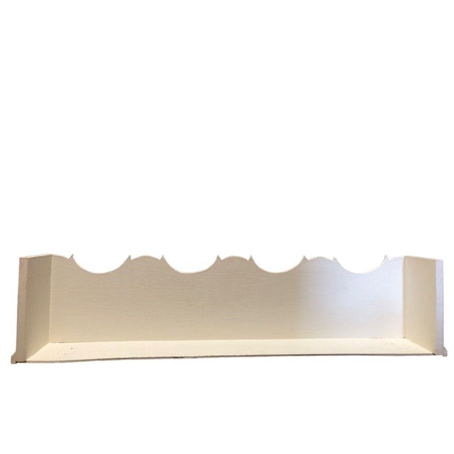 Vintage Handmade Farm House Cottage Window Cornice Valance Wood For Sale - Image 4 of 6