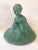 Celadon Noble Korean Woman Ceramic Signed Figure For Sale - Image 8 of 8