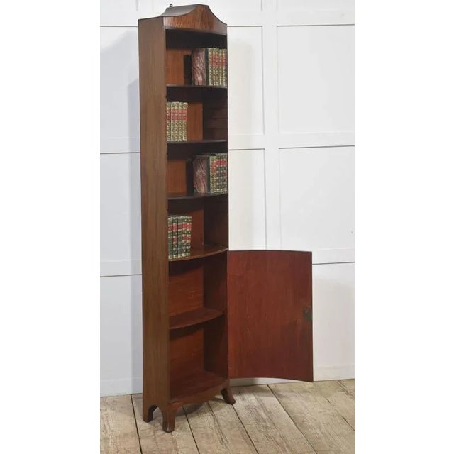 Wood Mahogany Open Bookcase, 1890s For Sale - Image 7 of 11