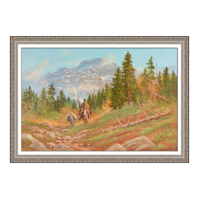 Late 20th Century Rider Of The Wild, Mark Ogle For Sale