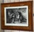 Monumental Victorian Exhibition Engraving in Custom Aesthetic Movement Frame, 1875 Thomas Faed (after), William Henry...