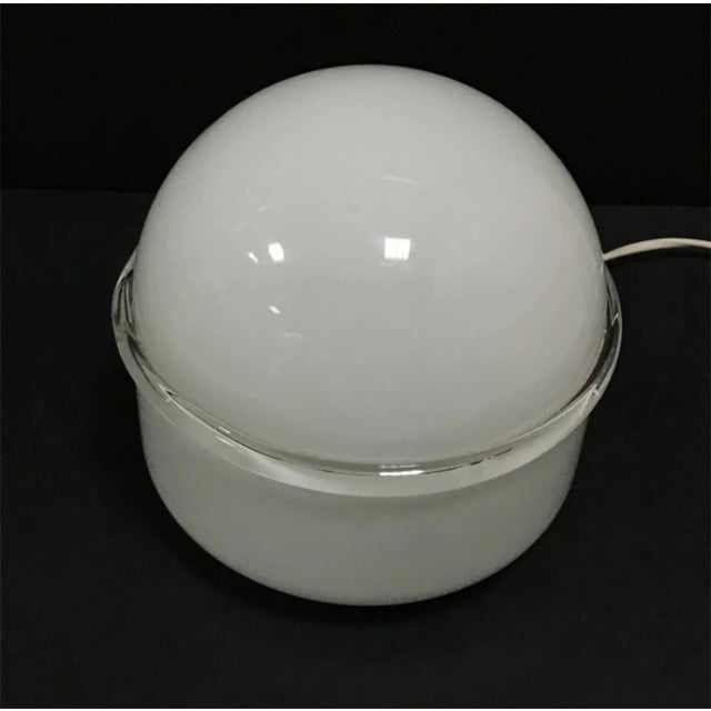 Italy Murano Glass Tecla Table Lamps by Renato Toso & Noti Massari for Leucos, 1960s, Set of 2 For Sale - Image 6 of 9