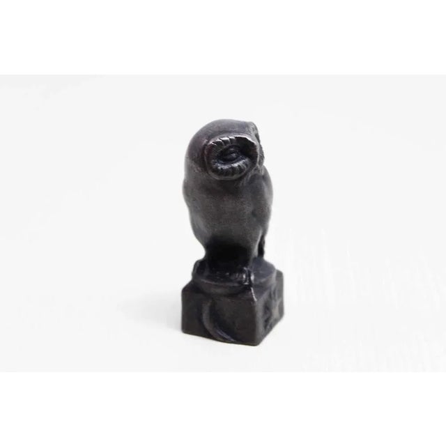 Bronze Owl, 1950 Here's an original piece, this bronze bird is just waiting for you to grace your sideboard or side table....