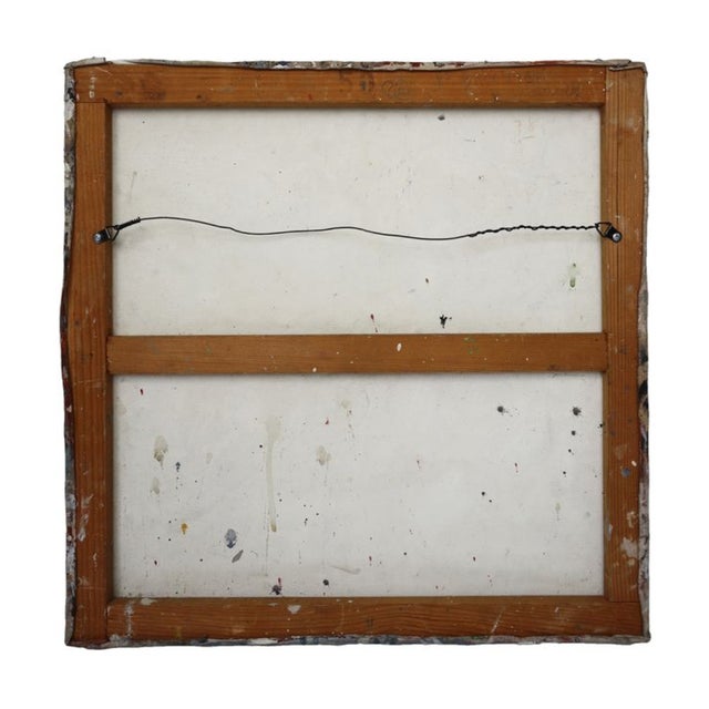 A grabbling textured work. This work is both bold and enveloping and serene due to the large amount of white space...