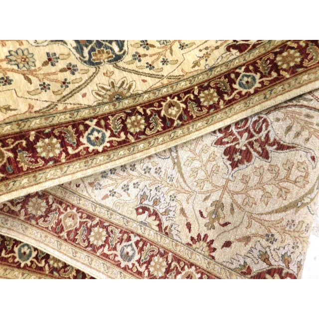 2000 - 2009 Hand Knotted Indian Runner Rug - 3′3″ × 11'9" For Sale - Image 5 of 18