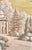 Transform your interior with this hand painted scenic wallpaper mural, featuring a timeless garden landscape with elegant...