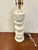 Currey & Company Currey & Co Modern White Marble Lamp For Sale - Image 4 of 4