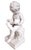 Pair Antique French White Bisque Porcelain Putti Baby Cherubs Sculpture Figures For Sale - Image 17 of 18