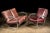 Art Deco C. 1930 Streamline Art Deco Kem Weber Burgundy Sofa For Sale - Image 3 of 6