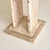 Italian Travertine Pedestal with Stepped Base, 1970s For Sale - Image 10 of 11