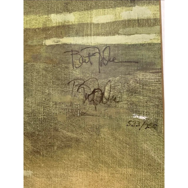 1990s Bart Forbes - Cathedral of Pines Golf Lithograph at Augusta Masters, Framed For Sale - Image 5 of 10