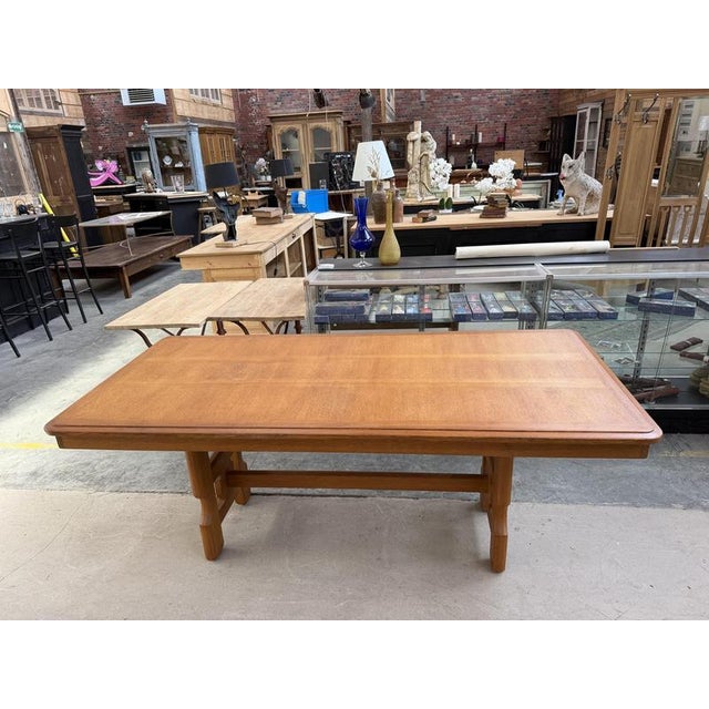 Extendable Table by Guillerme and Chambron for Votre Maison, 1970s For Sale - Image 12 of 18