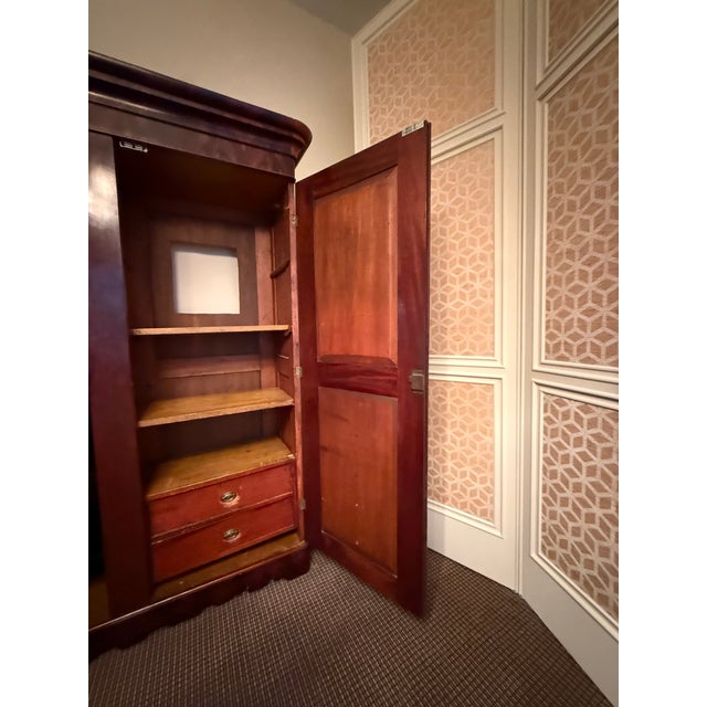 Mid 19th Century Biedermeir Wood Armoire For Sale In New York - Image 6 of 18