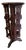 Antique Walnut Wood Revolving Bookcase For Sale
