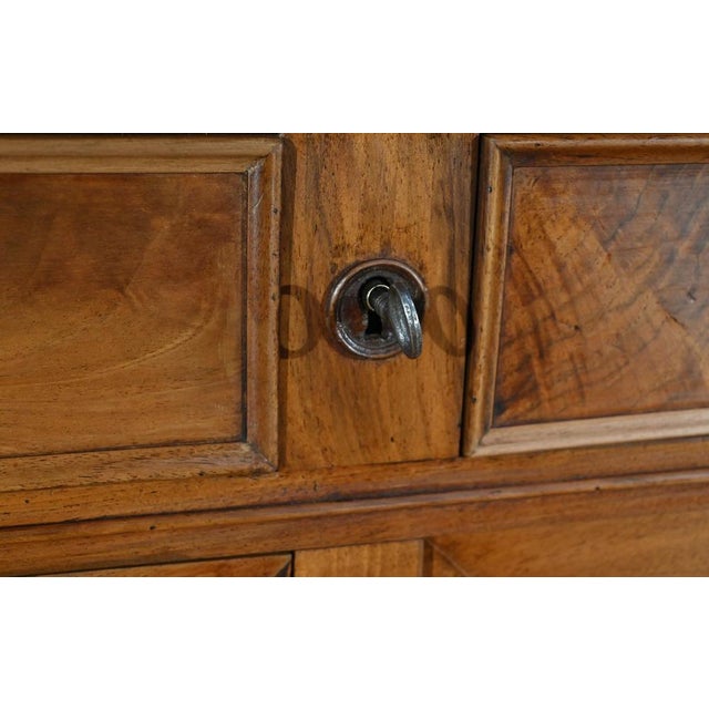 Small End of 19th Century 3-Door Row in Walnut For Sale - Image 12 of 18