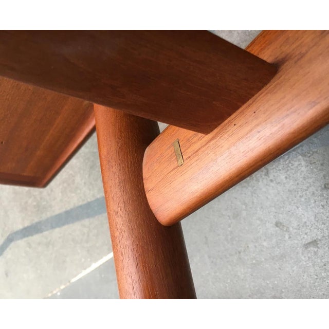 Mid-Century Danish Teak Coffee Table by Grete Jalk for Glostrup For Sale - Image 6 of 18
