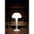 Table lamp of milk white mouth blown Murano glass designed in 1992 by Carlo Moretti. 60 watt incandescent bulb, 42 watt...