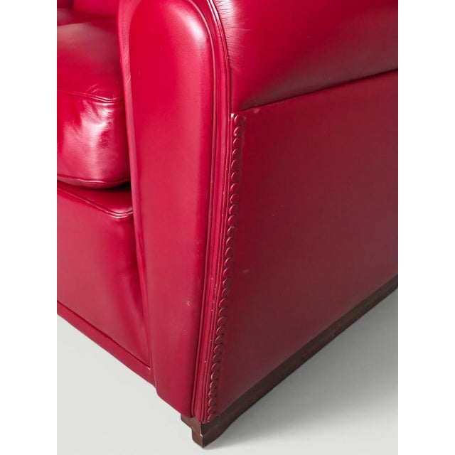 Model 904 Vanity Fair Sofa in Leather from Poltrona Frau, Italy, 1980s For Sale - Image 12 of 18