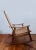 Mid century Danish modern style wood and jute rocking chair. Vintage in good condition…