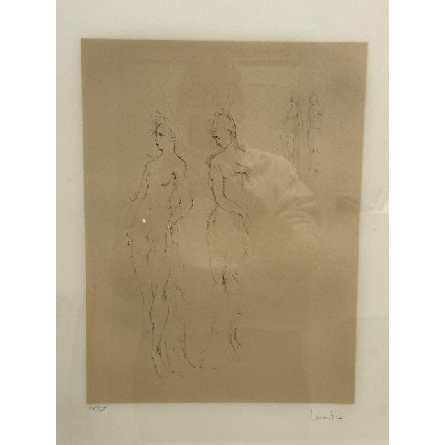 Strong Water "Body Studies" 58/275 Leonor Fini This piece has an attribution mark, I am sure that it is completely...