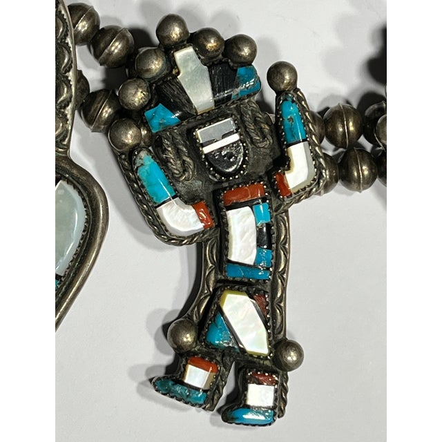 1960s Gilbert Ortega Shop Rainbow Man Zuni Squash For Sale - Image 9 of 10