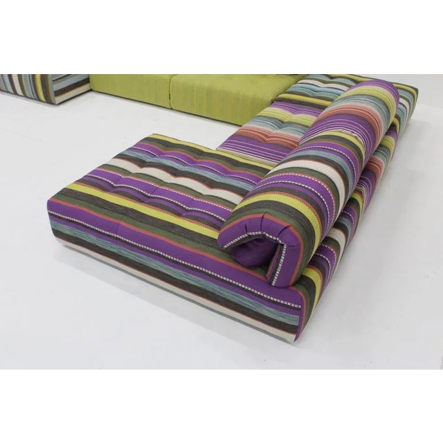 Textile Voyage Immobile Modular Sofa from Roche Bobois, 1990s, Set of 6 For Sale - Image 7 of 14