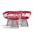 Mid-Century Modern Warren Platner for Knoll Mid Century Dining Chairs - Set of 4 For Sale - Image 3 of 13