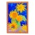"After Van Gogh" Contemporary Original Sunflowers Still Life Oil Painting, Framed For Sale