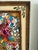 Pink Set of 2 Abstract Paintings by Serg Graff "Flower Fairy" | "Mr Umbrella" Framed For Sale - Image 8 of 17