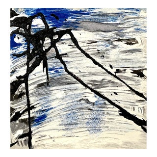 Emil Schumacher, Limited Edition Serigraph Terraraph Print Abstract Art Informel For Sale