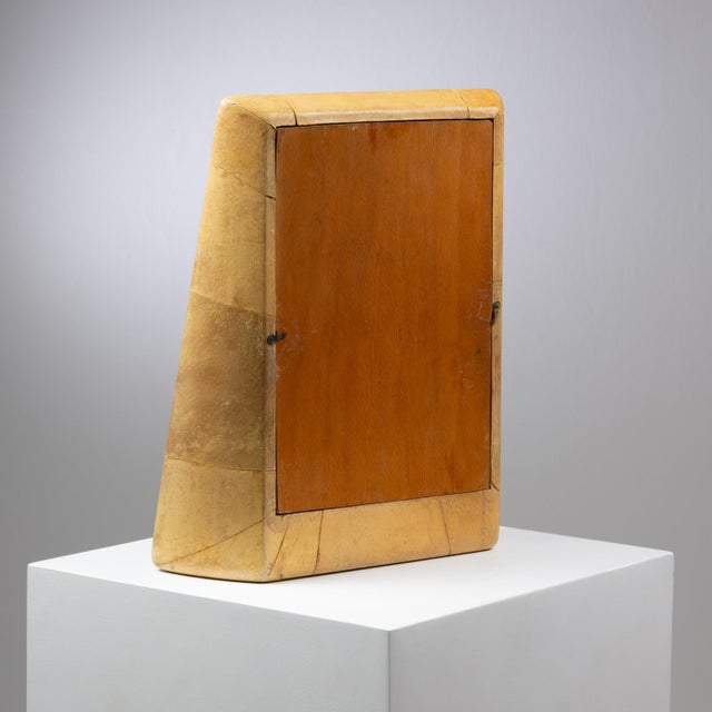 Parchment Mirror by Guglielmo Ulrich, 1930s For Sale - Image 3 of 6