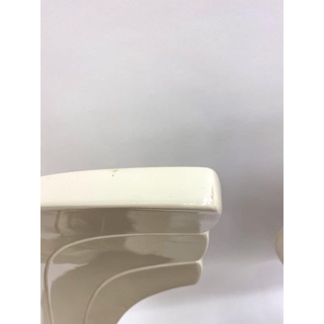 Textile 1980s Mermaid Tail Dining Chairs - Set of 6 For Sale - Image 7 of 9