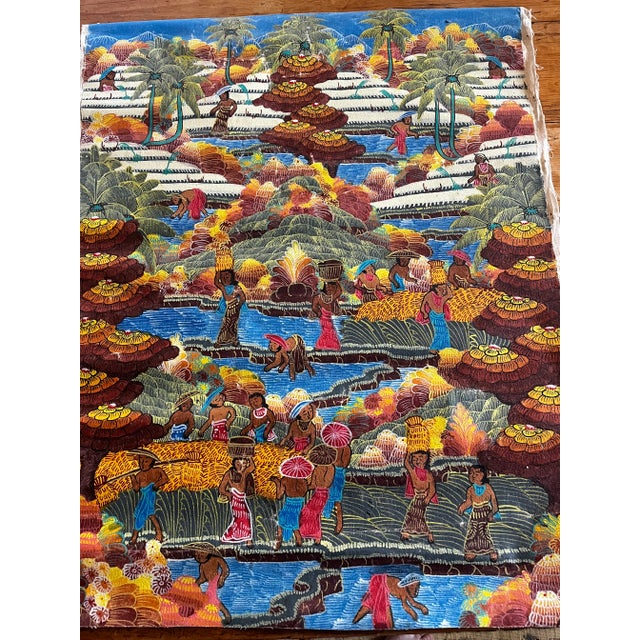 This beautiful painting (30x23)depicts the stunning Balinese rice paddy fields, perfect for any art enthusiast or lover of...