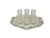 Art Deco Vodka Shot Glasses from Hortensja Glassworks, Poland, 1950s, Set of 7 For Sale - Image 8 of 18