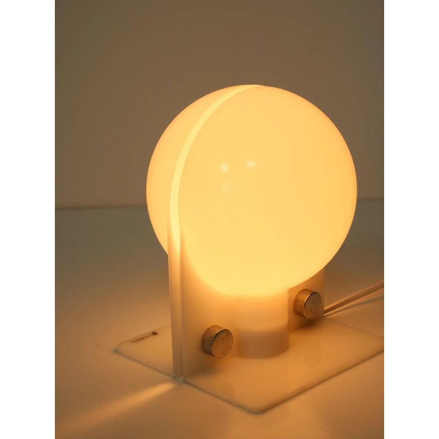 Italian Sirio Table Lamp from Guzzini For Sale - Image 14 of 16