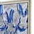 Bunny Hop Original Painting by Tatiana Duperault Abstract Framed Bunny Art Chinoiserie Style For Sale - Image 4 of 4