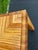 Billy Baldwin Style Wrapped Wicker Console Table With Minimalist Design For Sale - Image 16 of 18