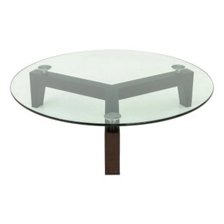 Massimo Scolari X Giorgetti Glass Top Coffee Table For Sale