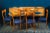 Blue Dining Table and Chairs by Ico & Luisa Parisi, 1960s, Set of 7 For Sale - Image 8 of 13