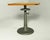 Adjustable laboratory table feom the 1970s with telescope leg made from cast iron and beech and formica table top. Height...