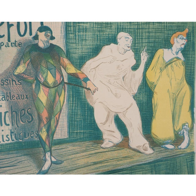 Henri Gabriel Ibels, Pierrots, 1897, Original Lithograph For Sale - Image 3 of 8